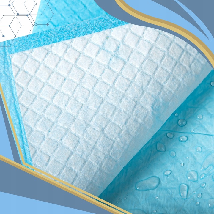 PODKŁADY HIGIENICZNE CHŁONNE MATY DLA PSA DO SIKANIA GRUBE 60x45cm 100 SZT