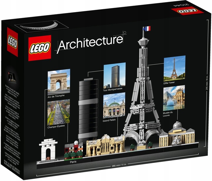 LEGO ARCHITECTURA 21044 PARYŻ WIEŻA EIFFLA
