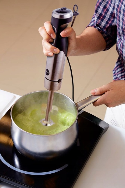 Blender ręczny Eldom BL210 1000 W srebrny/szary