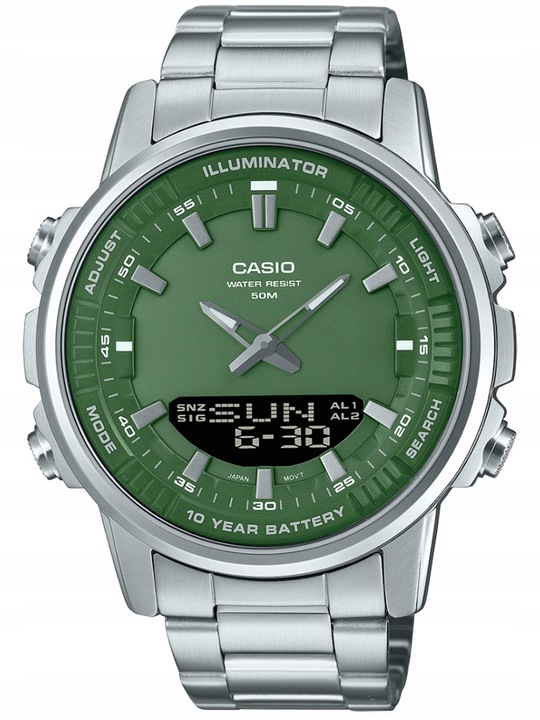 ZEGAREK MĘSKI CASIO AMW-880D-3A + BOX +GRAWER