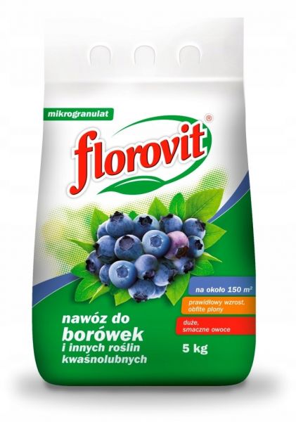 Nawóz do borówek i roślin kwaśnolubnynch Florovit