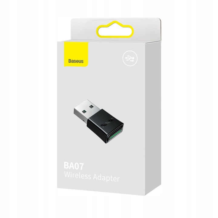 BASEUS ADAPTER USB ODBIORNIK | NADAJNIK Bluetooth 5.3 UNIWERSALNY Plug&Play