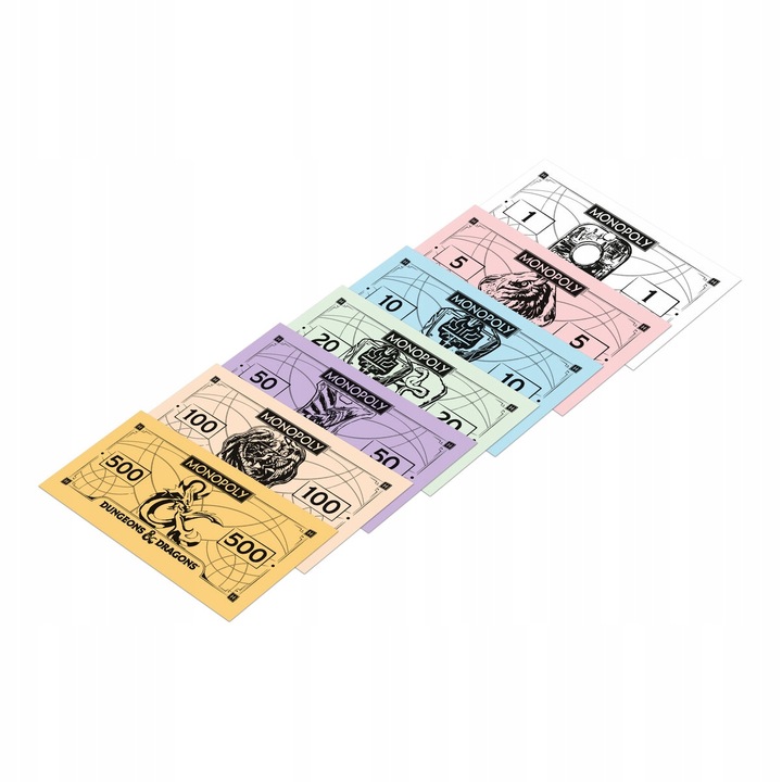 Monopoly RPG D&D PIĘKNA gra planszowa oryginał POLSKA EDYCJA KOLEKCJONERSKA