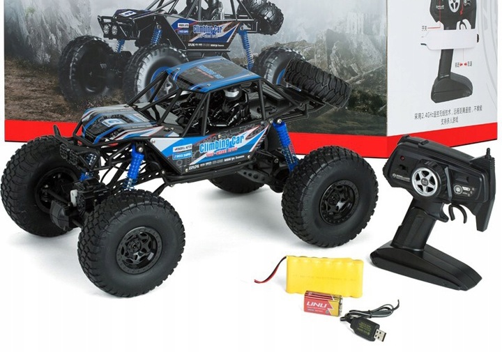 SAMOCHÓD ZDALNIE STEROWANY CRAWLER WIELKI 48CM TERENOWY 4X4 PILOT AUTO RC