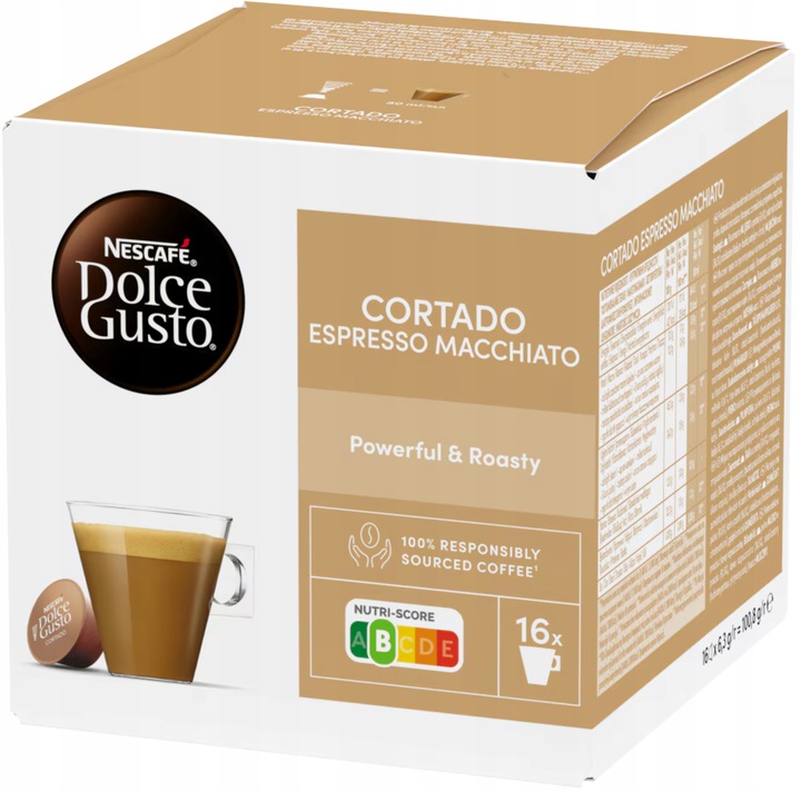 Kapsułki Nescafe Dolce Gusto Cortado Macchiato 16