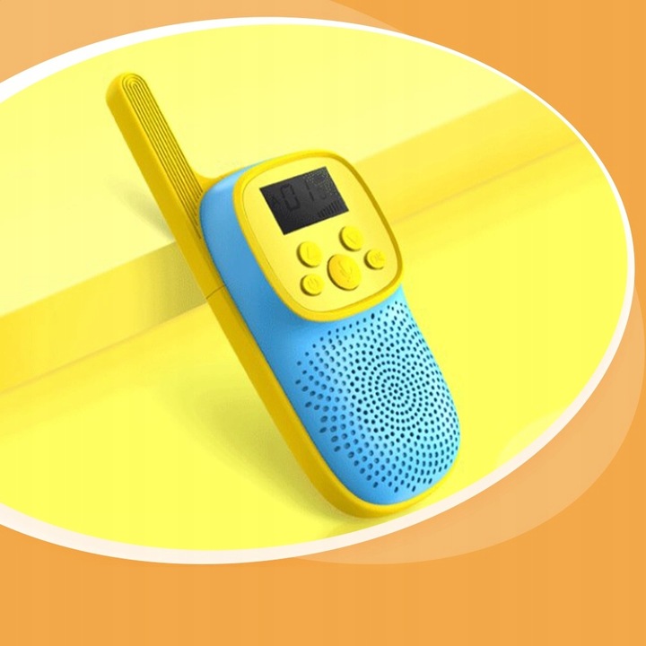 WALKIE TALKIE DLA DZIECI KRÓTKOFALÓWKA ZESTAW 2SZT ŁOKIEĆ DUŻY WYSIĘG 2025