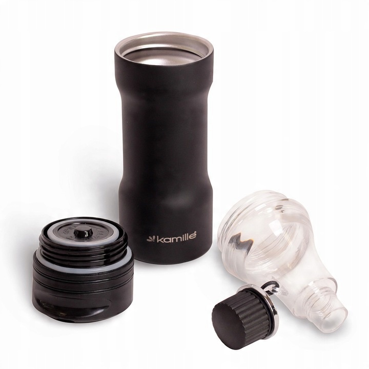 Kubek termiczny Termos Butelka 2-w-1 320ml KAMILLE