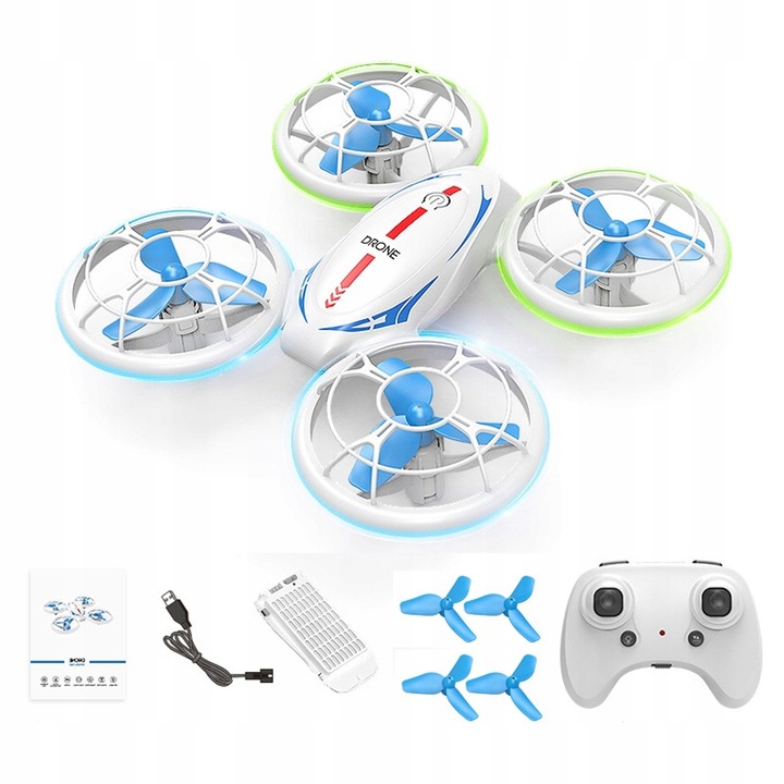 Dron RC Z Diody LED Do Latania Nocą Dla Dzieci Quadcopter
