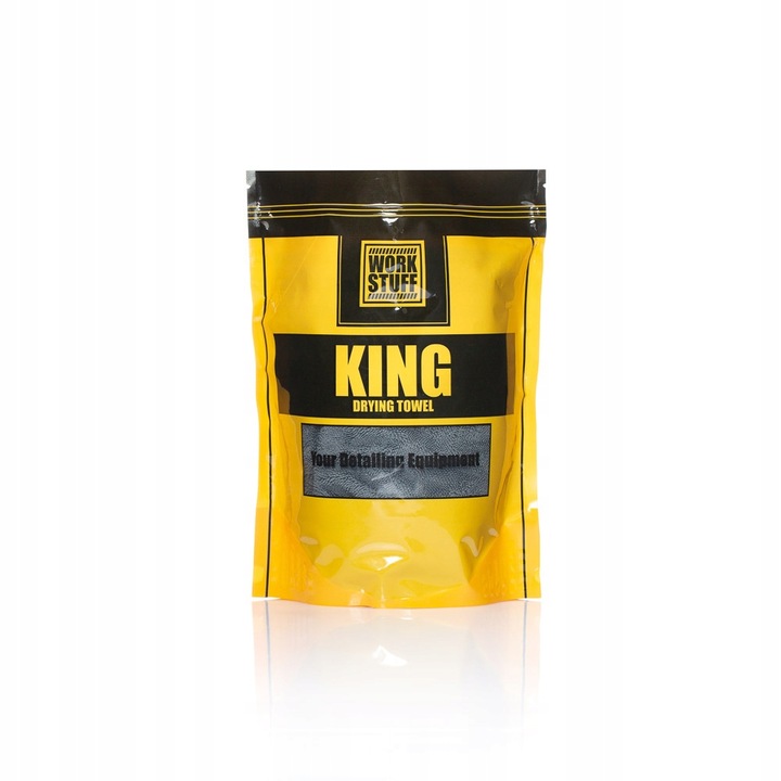 Work Stuff KING 90x73cm Ręcznik Do Osuszania Samochodu Extra Chłonny GIFT !