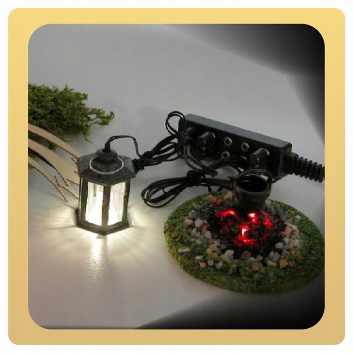 TRANSFORMATOR DO OŚWIETLENIA SZOPKI BOŻONARODZENIOWEJ - *5x STAŁE ŚWIATŁO*