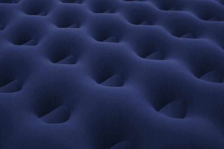 MATERAC DMUCHANY DWUOSOBOWY WELUROWY ŁÓŻKO203x183 BESTWAY 67004