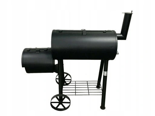 SOLIDNY GRILL WĘGLOWY ELFUEGO EDMONTON Z WĘDZARNIĄ