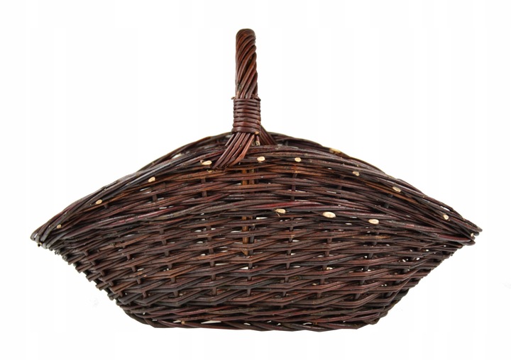 Wiklinowy KOSZ NA PIKNIK koszyk do kominka