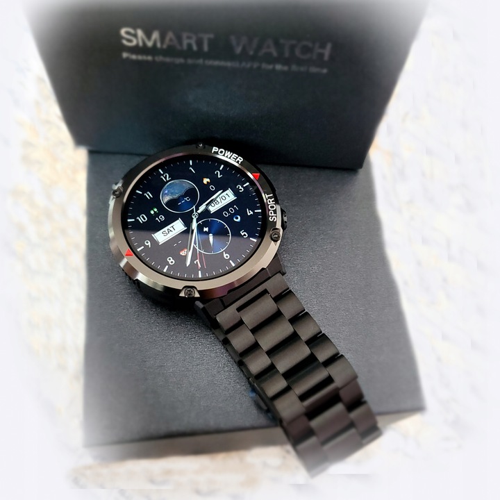 SMARTWATCH Zegarek Męski 600MAH ROZMOWY SMS