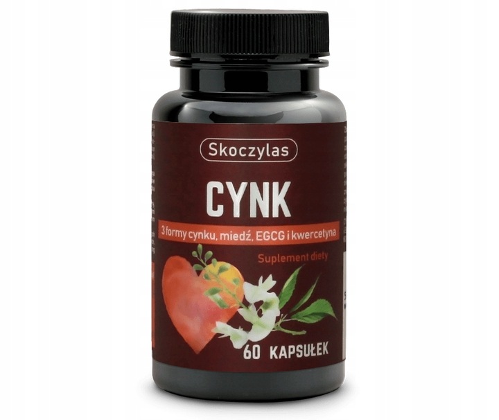 Cynk 3 formy, miedź, EGCG i kwercetyna