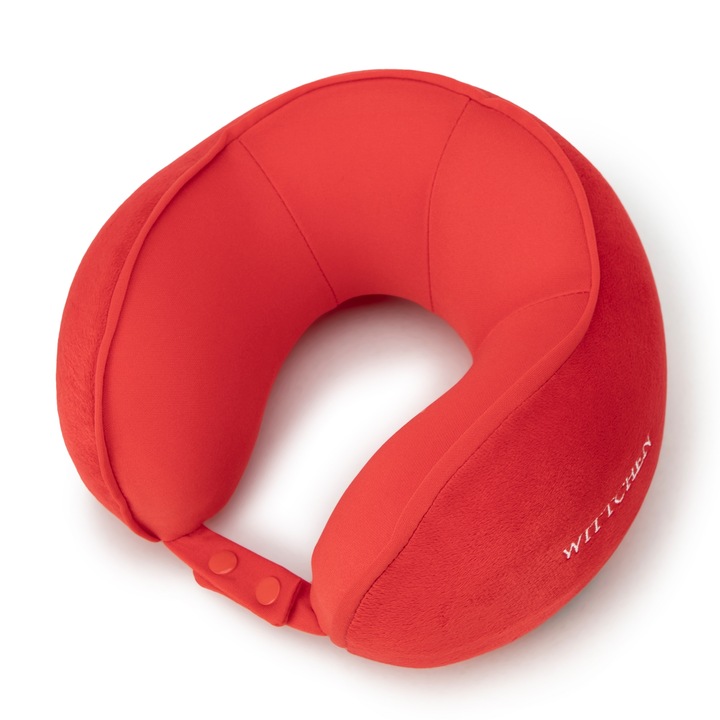 WITTCHEN poduszka podróżna rogal jasny czerwony