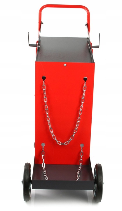 WÓZEK SPAWALNICZY DO SPAWAREK z półką na butle METALOWE KÓŁKA POD MIGOMAT