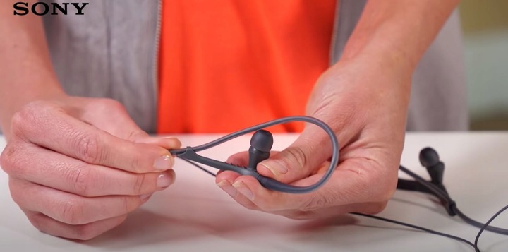 Słuchawki sportowe dokanalowe Sony MDR-AS40OEX