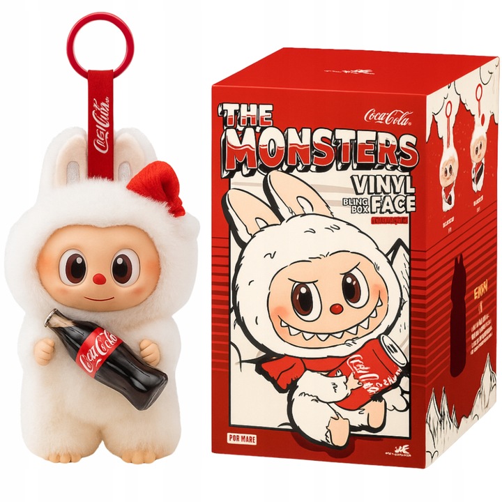 Labubu Coca Cola The Monsters Brelok Maskotka Blind Box Zawieszka Zabawka