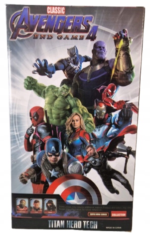 DEADPOOL Avengers figurka z dźwiękiem ruchome elementy wielkość 30 cm Duży