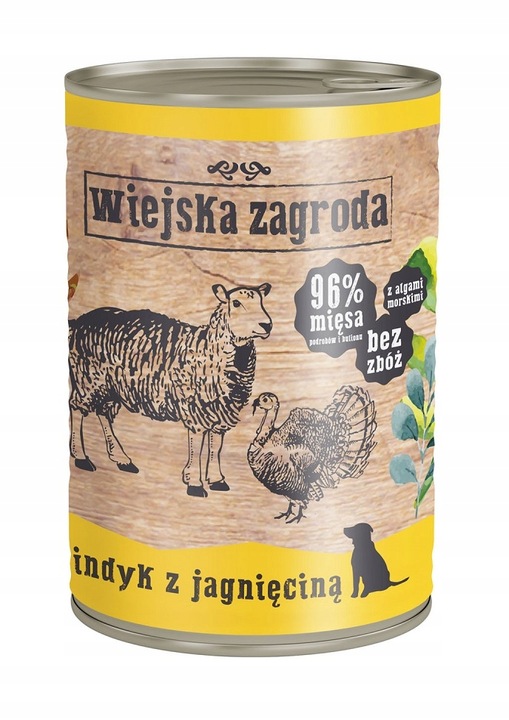 Karma Wiejska Zagroda zestaw 6 x 400g Mix Smaków