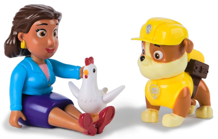 PSI PATROL FIGURKI RUBBLE PANI BURMISTRZ GOODWAY I CHICKALETTA