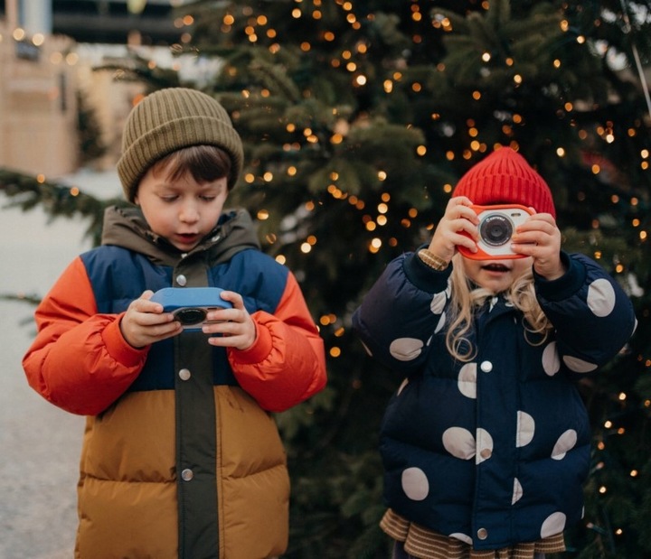 Kidywolf - Wodoodporny aparat Kidycam - Niebieski