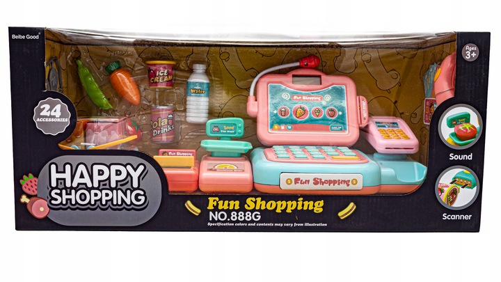 Sklepowa kasa fiskalna waga czytnik skaner taśma