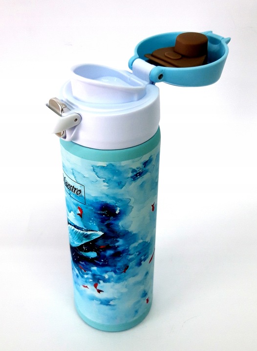 TERMOS KUBEK TERMICZNY 400ml Bidon dla Dzieci Stal