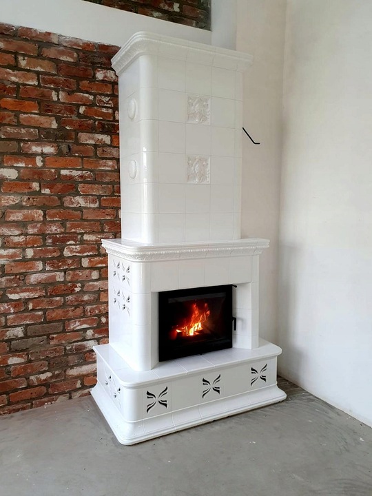 Fuga zduńska do pieca kaflowego, kominek, kuchnia