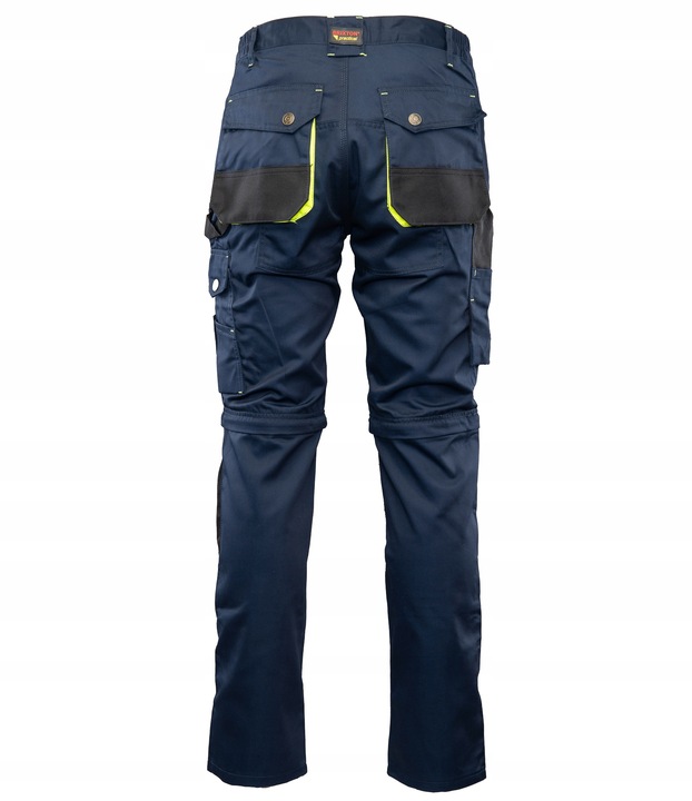 SPODNIE robocze do pasa ODPINANE NOGAWKI 54 Męskie