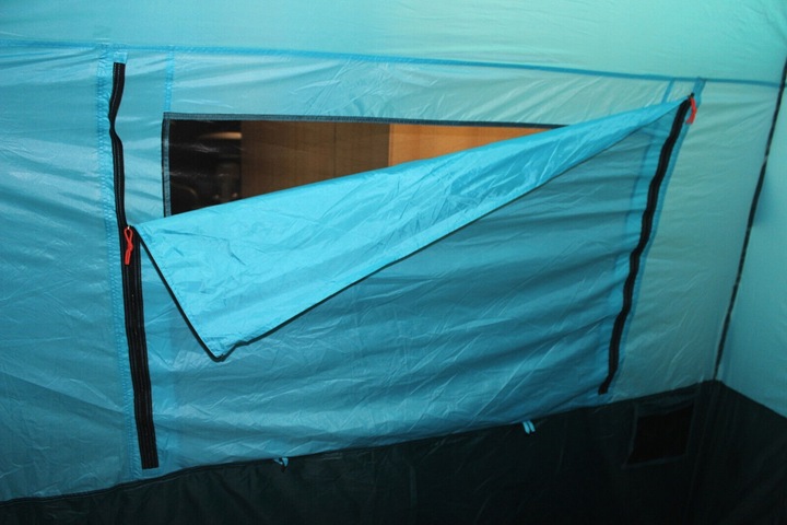 Przedsionek kempingowy NAMIOT wysoki dostawka przyczepy kampera 2,5m 6os