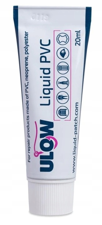 Łatka w Płynie do Basenu Materaca Pontonu Plandeki Klej PVC Bezbarwny WELUR