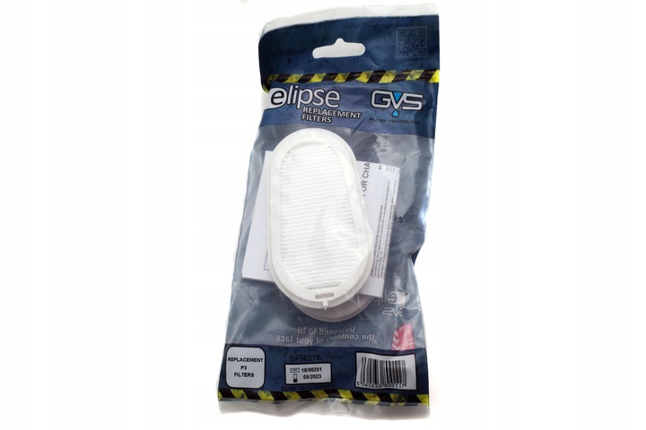 Filtry przeciwpyłowe GVS P3 RD SPR316 1 kpl do masek spr299/501/406/407