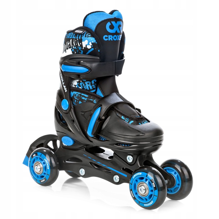 Rolki Wrotki Regulowane 3w1 Croxer Nollan 26-29 Kółko LED