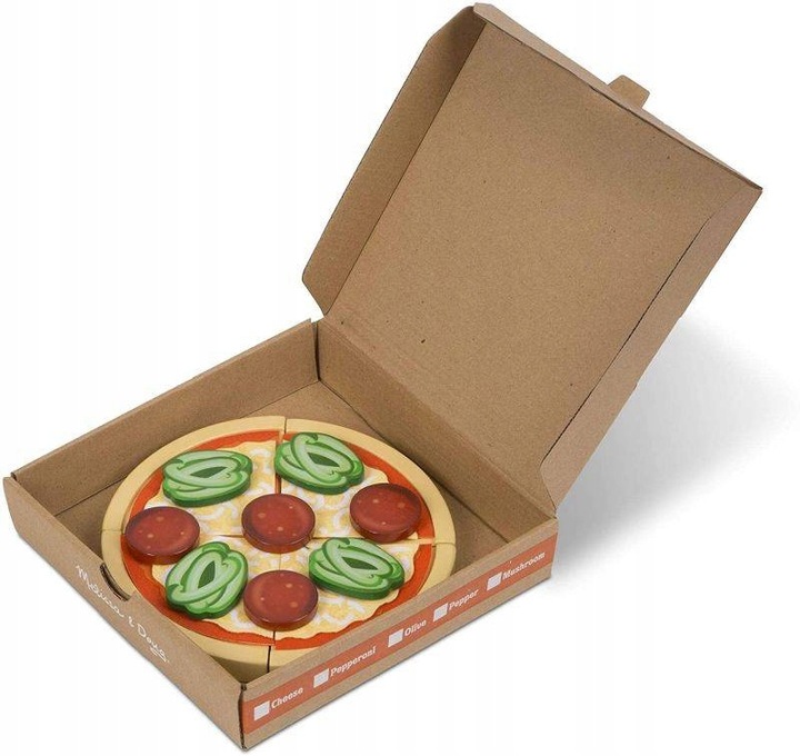 Pizza z piecem Zestaw do zabawy z dodatkami na Prezent Melissa and Doug
