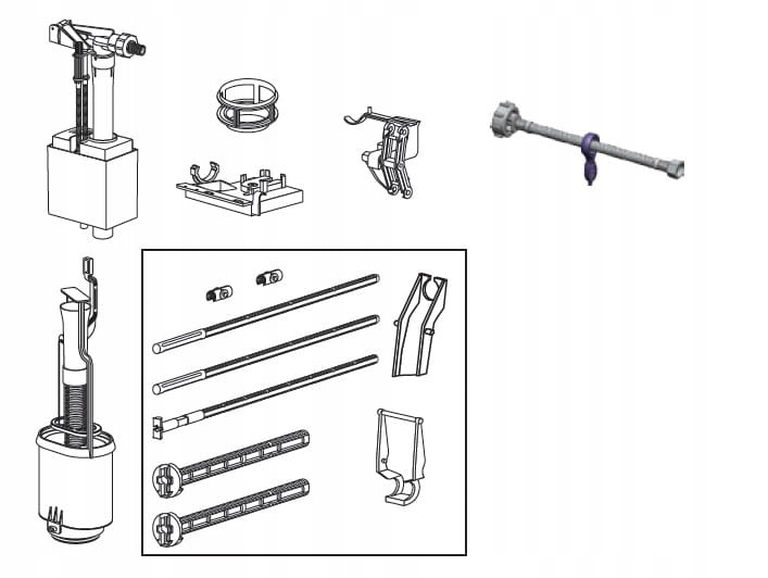 SCHWAB ZESTAW NAPRAWCZY DO STELAŻA 182 UP 182.0400 359812N