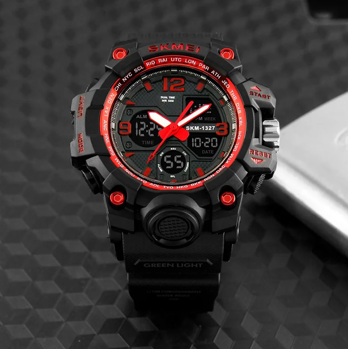 Zegarek męski SKMEI elektroniczny wiele funkcji