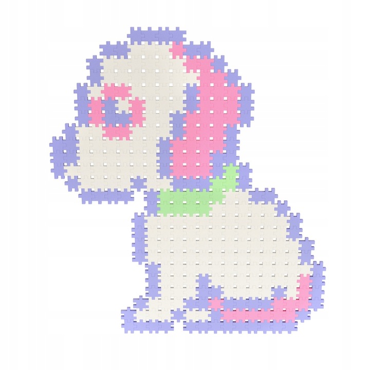 KLOCKI KONSTRUKCYJNE MINI WAFLE Meli Minis Pastel 1200 El PUZZLE MOZAIKA