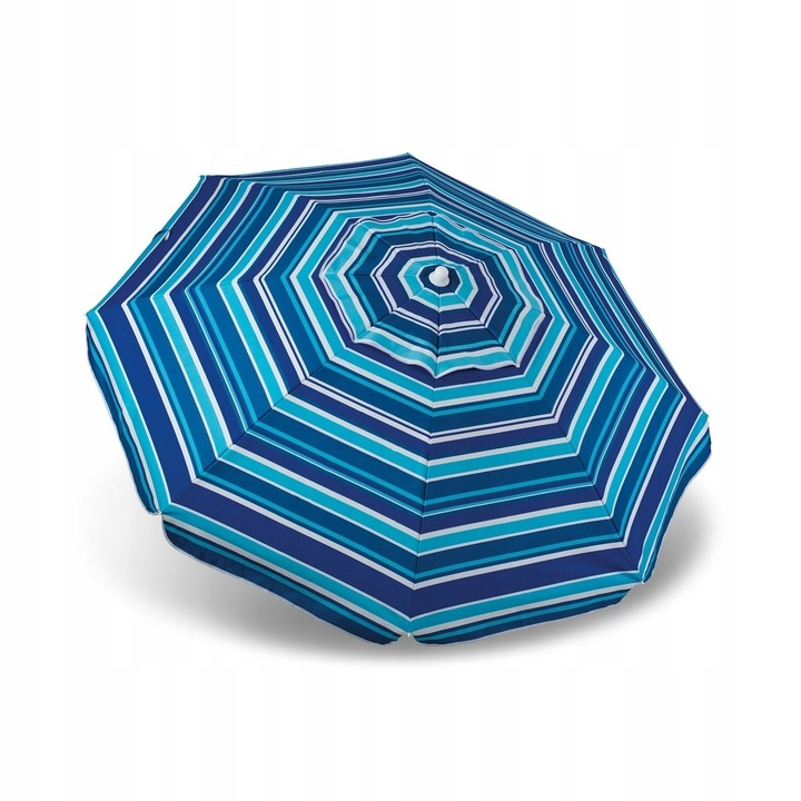 PARASOL PLAŻOWY Łamany OGRODOWY na BALKON Regulowany Tadar Paski 200 cm