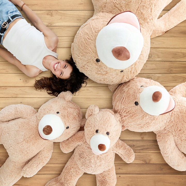 Maskotka Pluszowa Pluszak Miś Pluszowy Zabawka Przytulanka Duży 130 cm