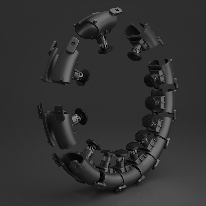 HULA HOP ODCHUDZAJĄCE Z WYPUSTKAMI OBCIĄŻNIKIEM REGULOWANE PLUS SIZE