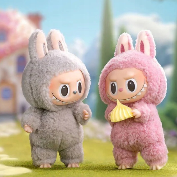 LABUBU EXCITING MACARON THE MONSTERS BRELOK PLUSZOWA MASKOTKA KOLEKCJONERSK