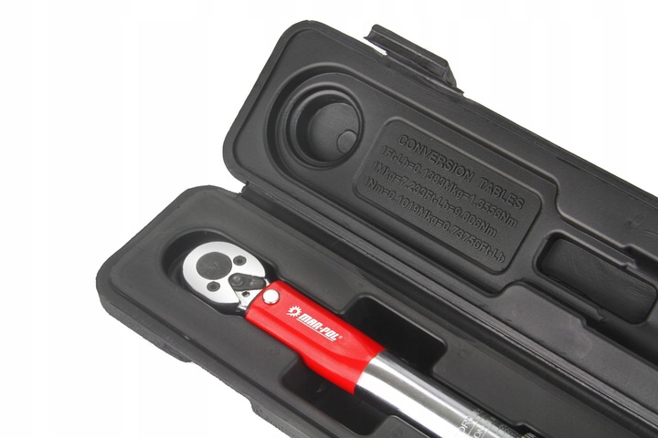 KLUCZ DYNAMOMETRYCZNY 1/4" 5-25 Nm DO KÓŁ Z BLOKADĄ