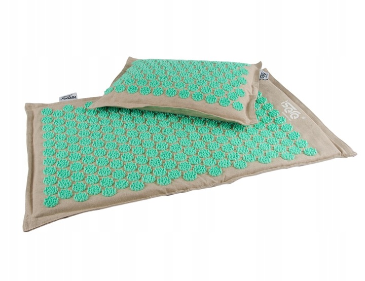 MATA DO AKUPRESURY Z KOLCAMI NATURALNA KOKOS GRYKA