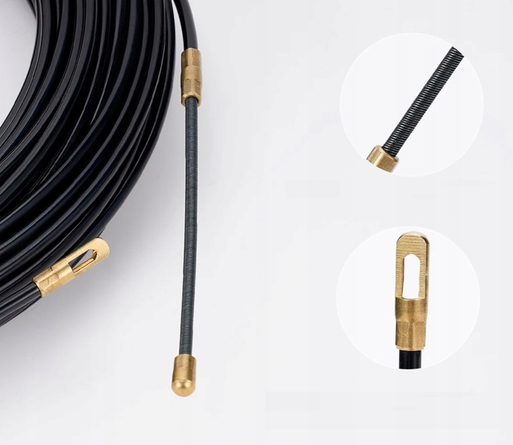 PILOT LINKA do przeciągania kabli WŁÓKNO fi 4 30m