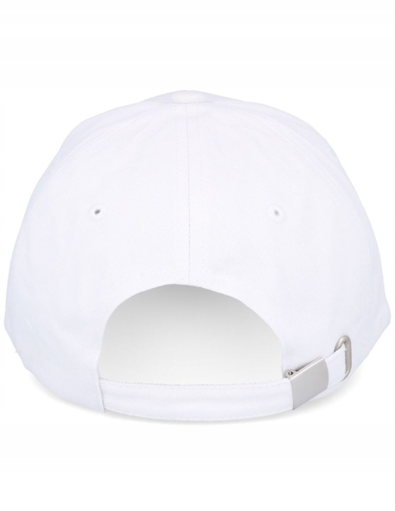 Czapka z daszkiem snapback regulowana biała