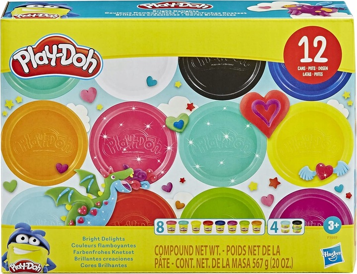 CIASTOLINA ZESTAW MASY PLASTYCZNEJ PLAY-DOH PLAY DOH PLAYDOH