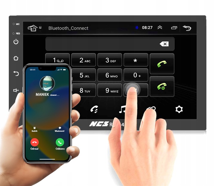 RADIO SAMOCHODOWE 2 DIN ANDROID USB GPS BLUETOOTH