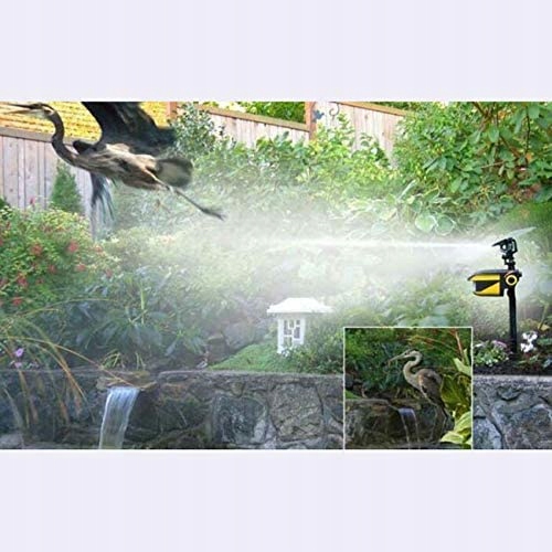 WODNY ODSTRASZACZ ZWIERZĄT KOTY PSY PTAKI KUNY Podczerwień OBRÓT 360° SOLAR